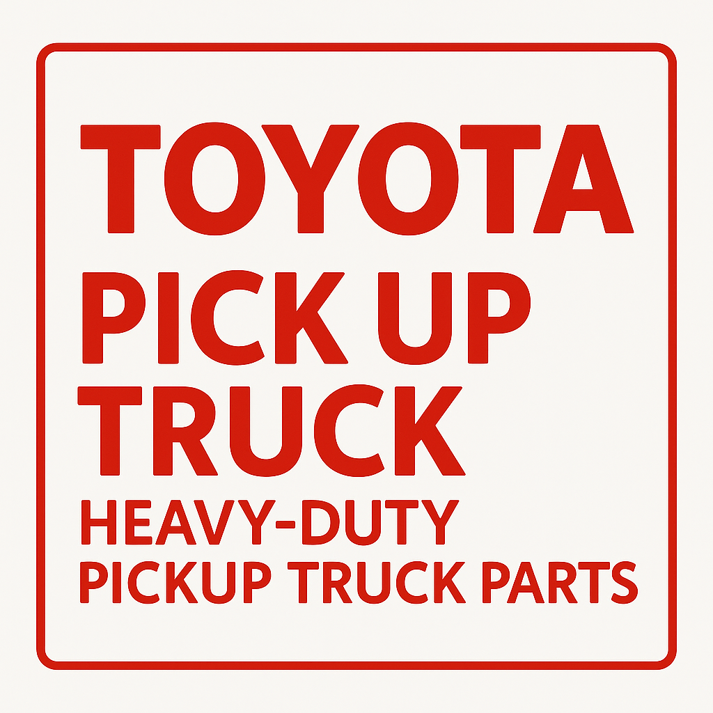Toyota Pick Up Truck Parts for Africa
