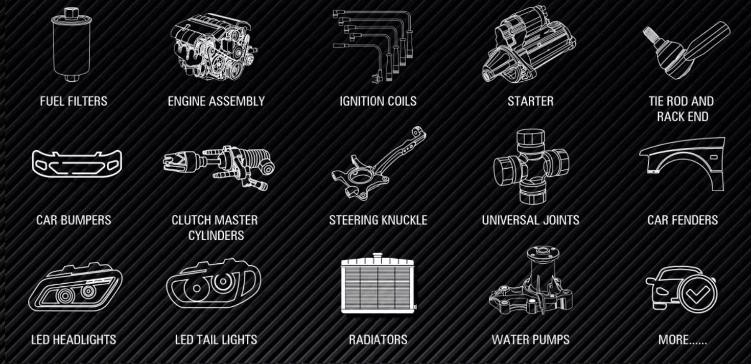Catégories de pièces conformes OE (liste 1)