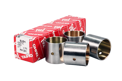 Piston pin bushing for diesel engines